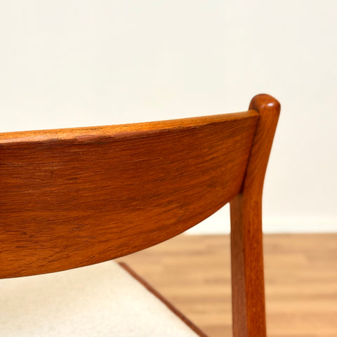 Set of 2 dining chairs in teak by Erik Kirkegaard, 1950s-60s, Denmark