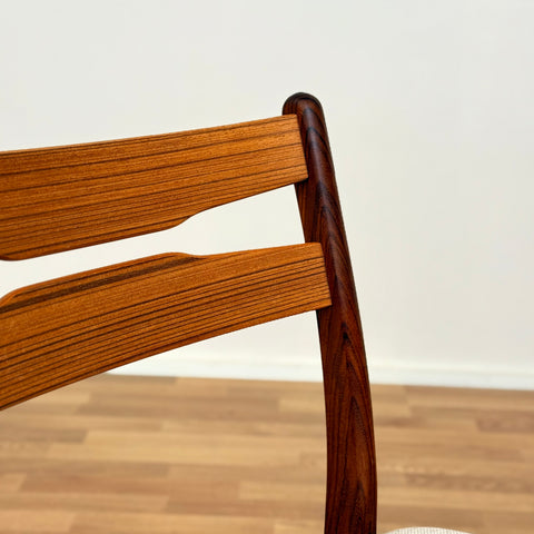 Set of 4 dining chairs in teak by Findahl, 1950s-60s, Denmark