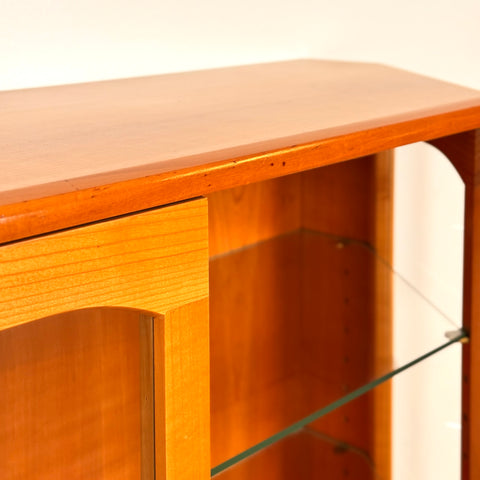 Bookshelf "Undantaget in cherry by Carl Malmsten for Åfors Möbelfabrik AB, 1960s-70s, Sweden