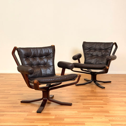 Armchairs model "Super star", by Trygg møbler, 1970s-80s, Denmark