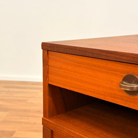 Bedside table in teak, 1960s-70s, Sweden