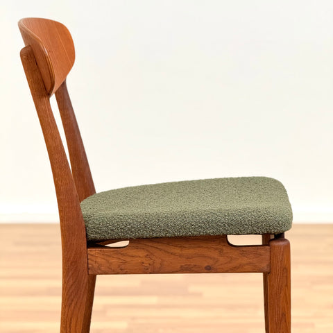 Set of 4 dining chairs in teak by Skive Møbelfabrik, 1950s-60s, Denmark - Beyo Vintage