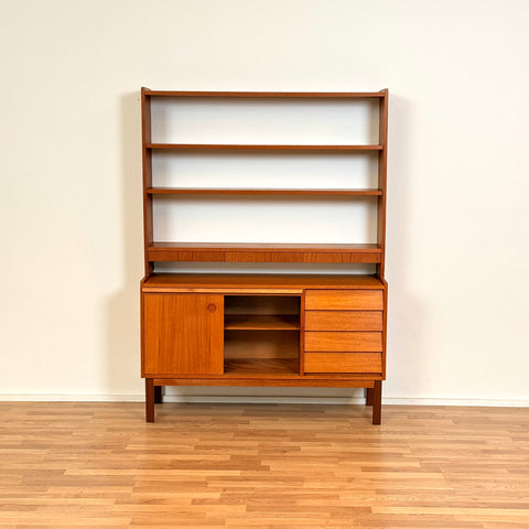 Bookshelf in teak, 1960s-70s, Sweden