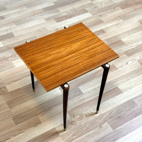 Small side table in teak by A-B.S Ljungqvist, 1950s-60s, Sweden - Beyo Vintage