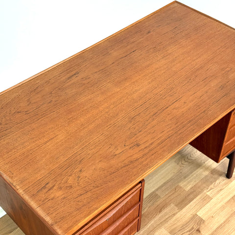 Writing desk in teak, 1950s-60s, Denmark - Beyo Vintage