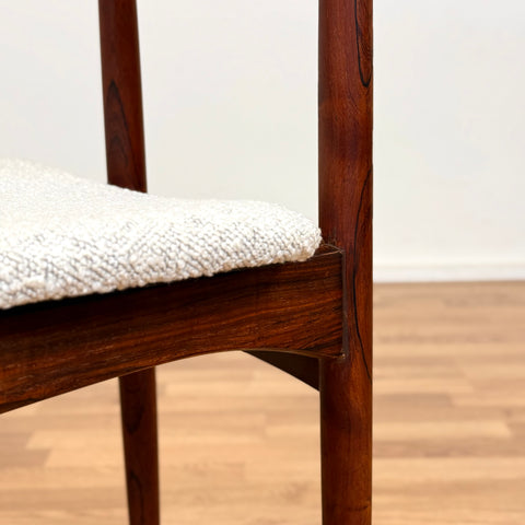 Set of 4 dining chairs in Santos rosewood, 1950s-60s, Denmark - Beyo Vintage