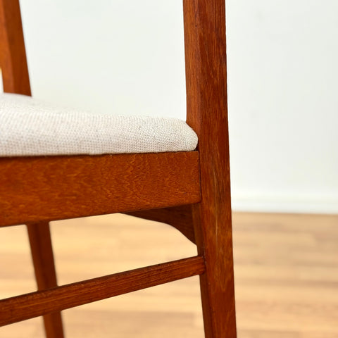 Set om 6 matstolar "Ole" i teak från IKEA, 1950-60-tal, Sverige