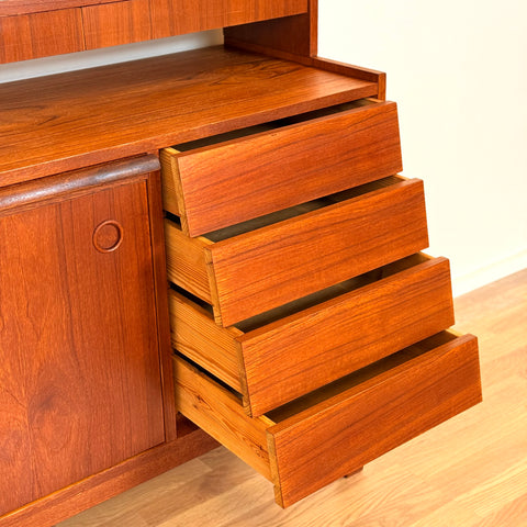 Bookshelf in teak, 1960s-70s, Sweden