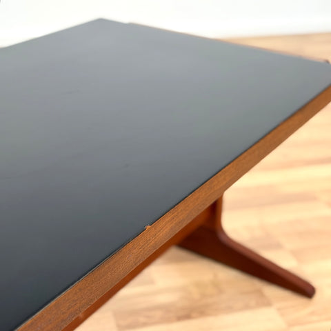 PRICE Coffee table with double top surface in teak, 1950s-60s, Denmark - Beyo Vintage