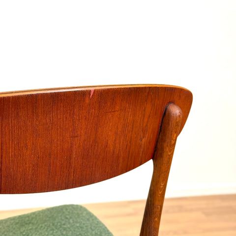 Set of 4 dining chairs in teak by Skive Møbelfabrik, 1950s-60s, Denmark - Beyo Vintage