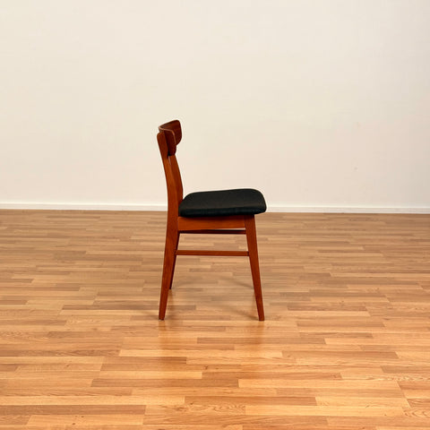 Set of 4 dining chairs in teak & beech by Findahl, 1950s-60s, Denmark