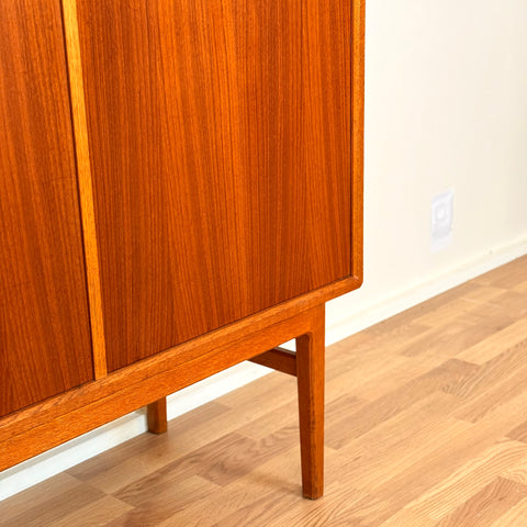 Highboard in teak by B. Fridhagen for Bodafors, 1950s-60s, Sweden