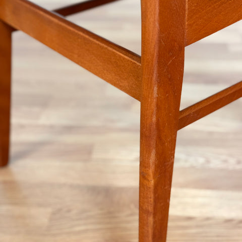 Set of 4 dining chairs in teak & beech by Findahl, 1950s-60s, Denmark
