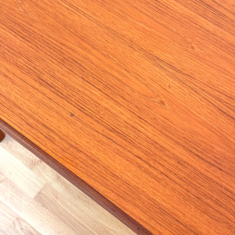 Coffee table in teak & walnut, 1950s-60s, Denmark