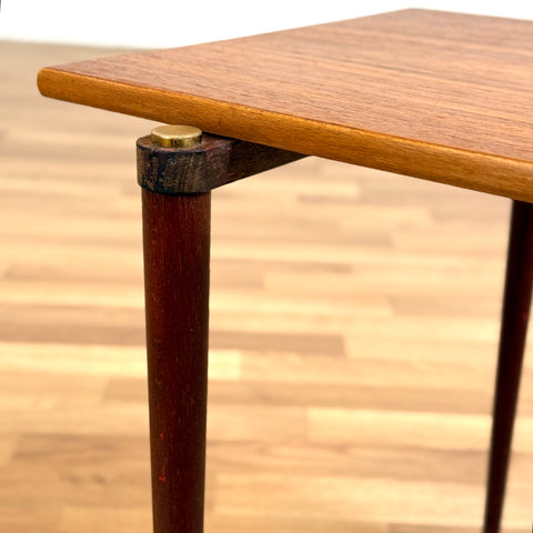 Small side table in teak by A-B.S Ljungqvist, 1950s-60s, Sweden - Beyo Vintage