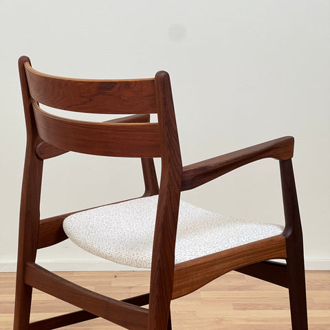 Teak armchairs, Denmark, 1960s - Beyo Vintage