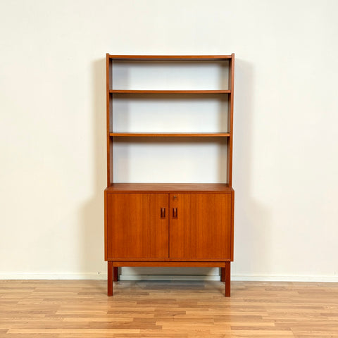 Bookshelf in teak, 1950s-60s, Sweden