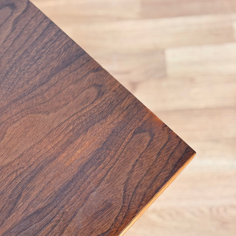 Side table in teak & walnut, 1950s-60s, Denmark