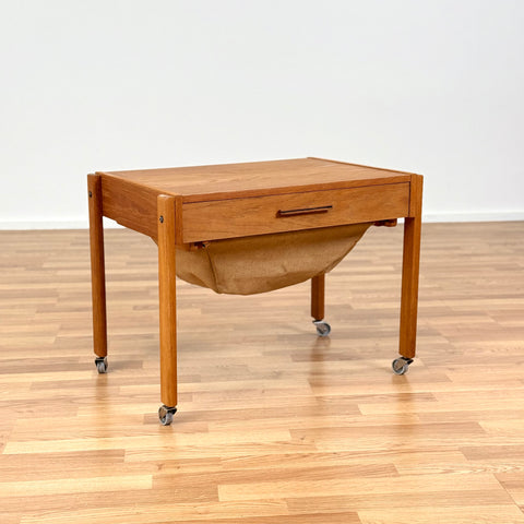 Side table, trolley in teak, 1950s-60s, Denmark - Beyo Vintage