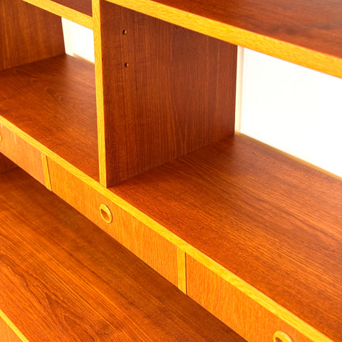 Bookshelf in teak, Sweden