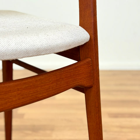 Set om 6 matstolar "Ole" i teak från IKEA, 1950-60-tal, Sverige