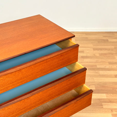 Sideboard in teak & beech by B. Fridhagen
