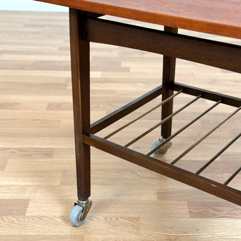 Trolley in teak, 1950s-60s, Denmark