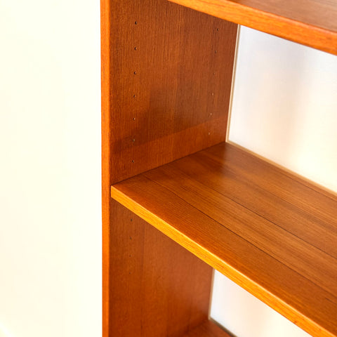 Bookshelf in teak, 1950s-60s, Sweden
