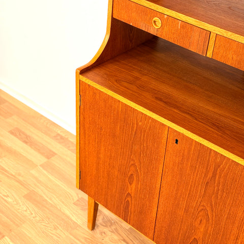 Bookshelf in teak, Sweden