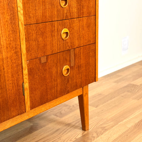 Bookshelf in teak, Sweden