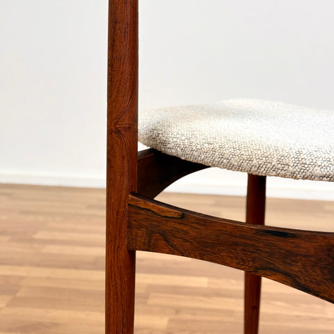 Set of 4 dining chairs in Santos rosewood, 1950s-60s, Denmark - Beyo Vintage