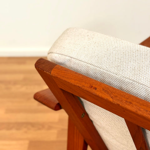 Armchair in solid teak, 1950s-60s, Denmark