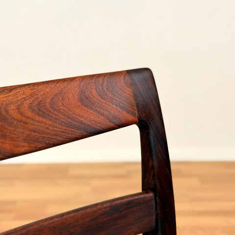 Dining chairs in Santos rosewood by Troeds