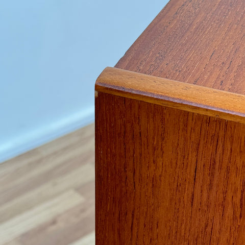 Chest of drawers, teak, Denmark, 1950-60s. - Beyo Vintage