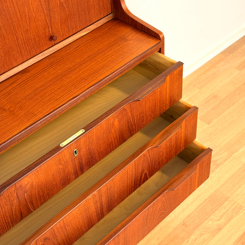 Secretary cabinet in teak, Denmark