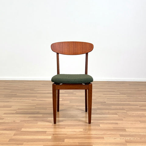 Set of 4 dining chairs in teak by Skive Møbelfabrik, 1950s-60s, Denmark - Beyo Vintage