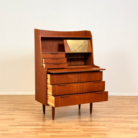 Secretary cabinet in teak, Denmark