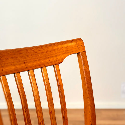 Dining chairs in walnut by Svante Skogh