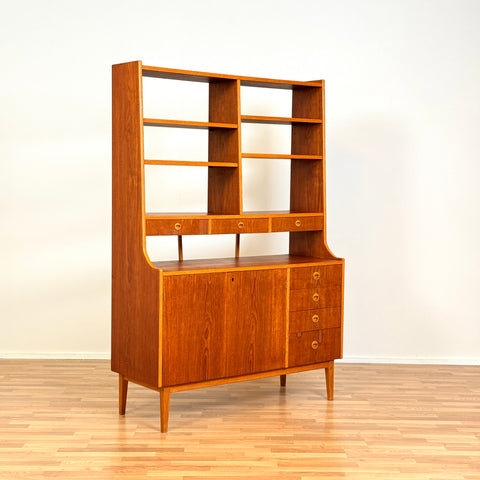 Bookshelf in teak, Sweden