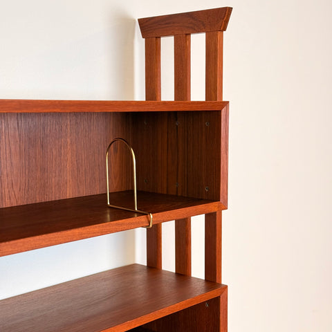 TYPE? High bookshelf in teak, 1950s-60s, Denmark - Beyo Vintage