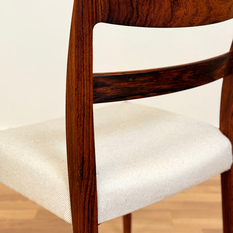Set of 4 dining chairs, model Garmi by Troeds, 1950s-60s, Sweden