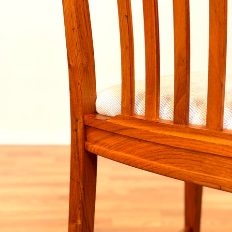 Dining chairs in walnut by Svante Skogh