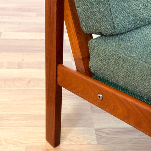 Sofa in solid teak, 1950s-60s, Sweden
