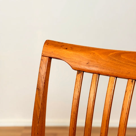 Dining chairs in walnut by Svante Skogh