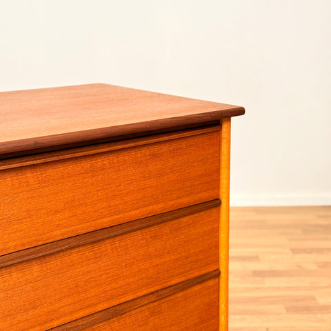 Sideboard in teak & beech by B. Fridhagen