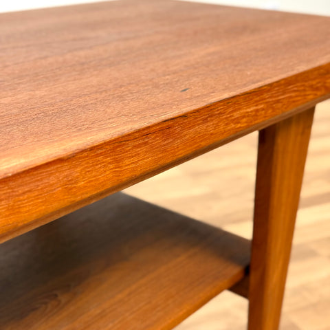 Coffee table in teak, 1950s-60s, Denmark - Beyo Vintage