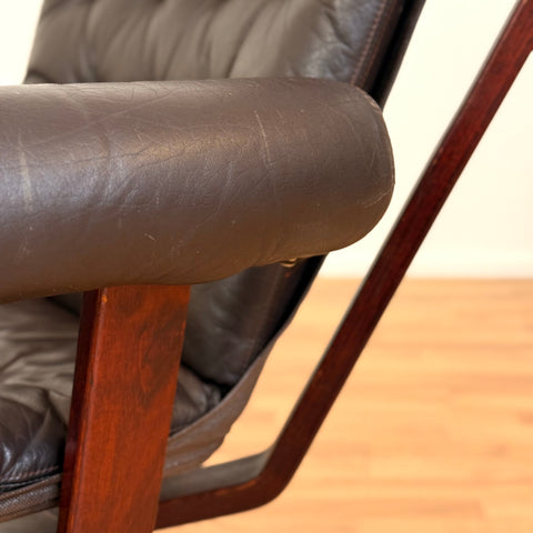 Armchairs model "Super star", by Trygg møbler, 1970s-80s, Denmark