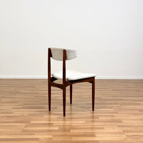 Set of 4 dining chairs in Santos rosewood, 1950s-60s, Denmark - Beyo Vintage