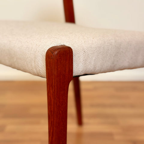 Set of 6 dining chairs Niels O. Moller, model '71', in teak, 1950s-60s, Denmark