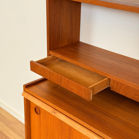 Bookshelf in teak, 1960s-70s, Sweden